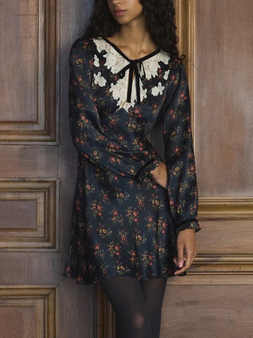 NWT Doen Iveline Floral Mini Dress Sz Small